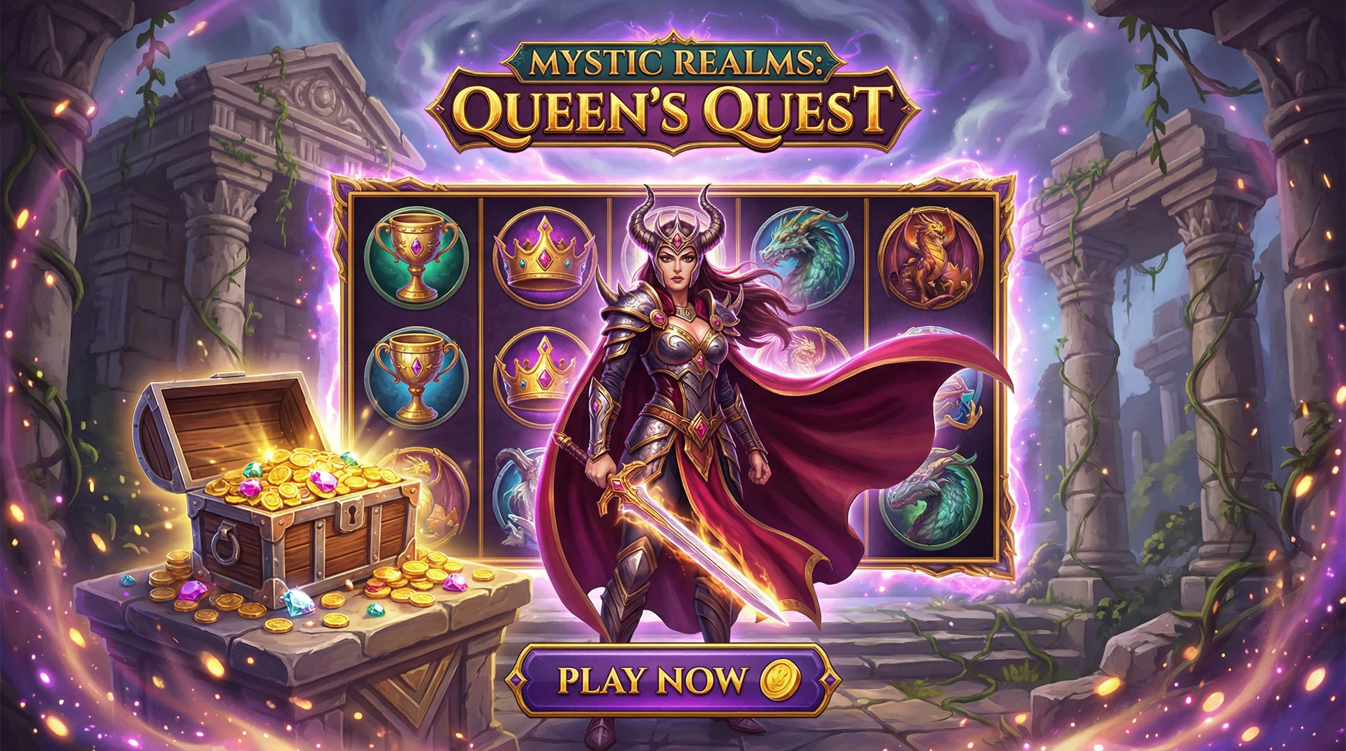 赏金女王冒险主题电子游戏